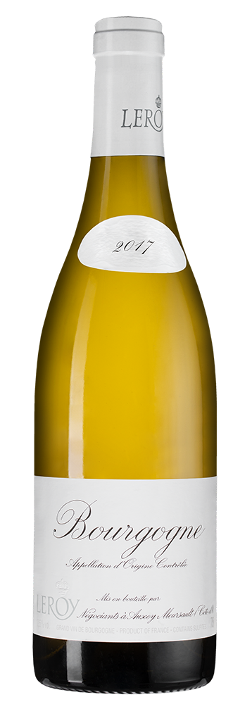 Вино Bourgogne, Maison Leroy, 2017, (126970), Франция, Бургундия, белое, сухое, 0.75 л, Бургонь, цена 42490 рублей