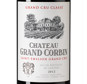 Вино 2012 года урожая Chateau Corbin