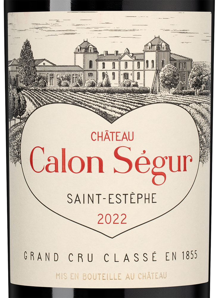 Вино Chateau Calon Segur (Saint-Estephe), 2022, (146290), Франция, Бордо, красное, сухое, 0.75 л, Шато Калон Сегюр, цена 49990 рублей