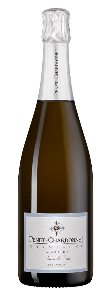 Шампанское Terroir & Sens Grand Cru, Maison Alexandre Penet, (145907), Франция, Шампань, белое, экстра брют, 0.75 л, Терруар э Санс Гран Крю, цена 19990 рублей