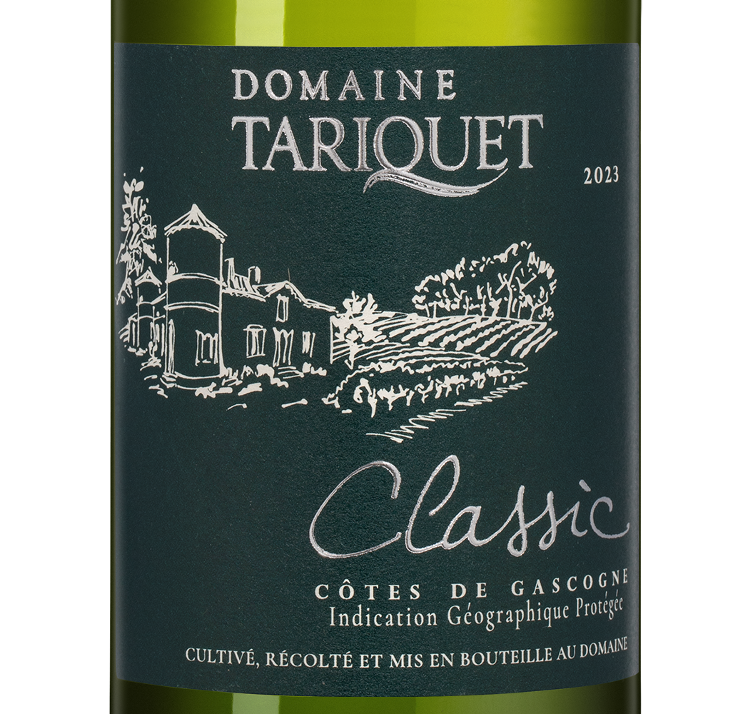 Вино Classic, Domaine Tariquet, 2023, 1.5л, (153591), Франция, Юго-Запад, белое, сухое, 1.5 л, Классик, цена 6290 рублей