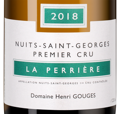 Вино Nuits-Saint-Georges Premier Cru La Perriere, (142592), белое сухое, 2018 г., 0.75 л, Нюи-Сен-Жорж Премье Крю Ла Перрьер цена 24990 рублей