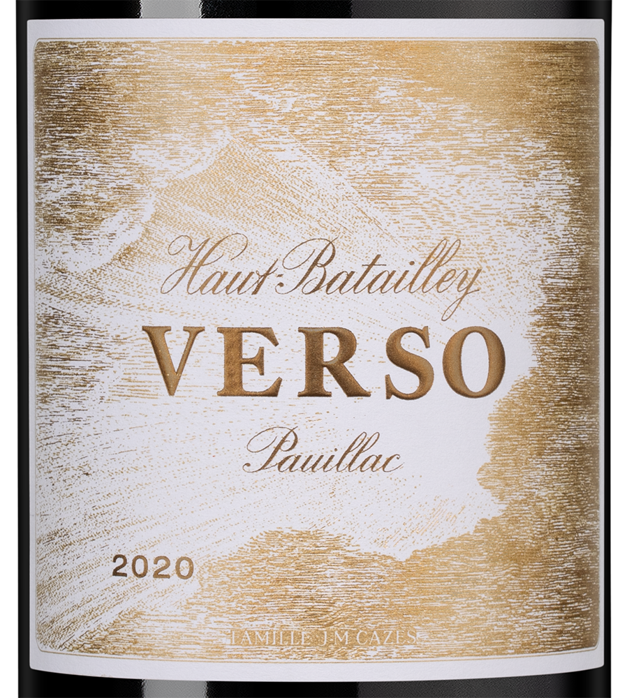 Вино Haut-Batailley Verso, Chateau Haut-Batailley, 2020, (154776), Франция, Бордо, красное, сухое, 0.75 л, О-Батайе Версо, цена 8990 рублей