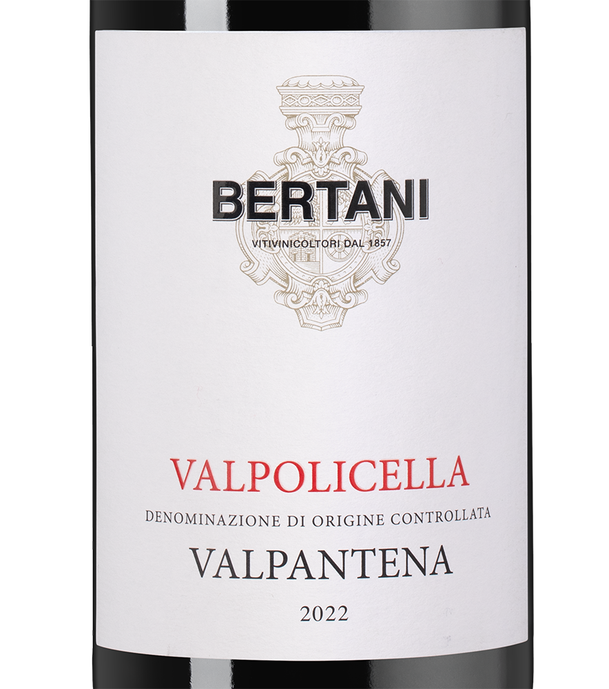 Вино Valpolicella Valpantena, Bertani, 2022, (144705), Италия, Венето, красное, сухое, 0.75 л, Вальполичелла Вальпантена, цена 4990 рублей