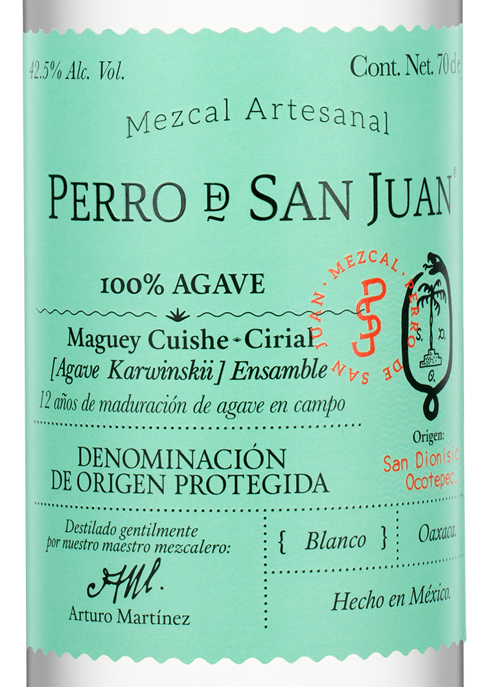 Мескаль PERRO DE SAN JUAN Cirial, (141645), Мексика, 0.7 л, Перро де Сан Хуан Сириал, цена 11190 рублей