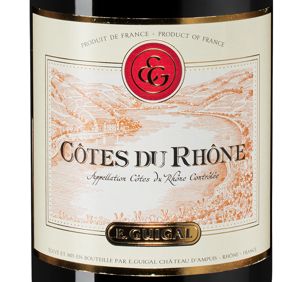 Вино Cotes du Rhone Rouge, Guigal, 2018, 1.5л, (135338), Франция, Долина Роны, красное, сухое, 1.5 л, Кот дю Рон Руж, цена 8490 рублей