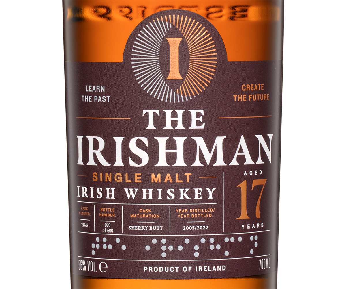 Виски The Irishman 17 Year Old в подарочной упаковке, (144787), Ирландия, 0.7 л, Зе Айришмен 17 Лет, цена 34990 рублей