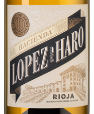 Вино Hacienda Lopez de Haro Blanco, (144945), белое сухое, 2022 г., 0.75 л, Асьенда Лопес де Аро Бланко цена 1690 рублей