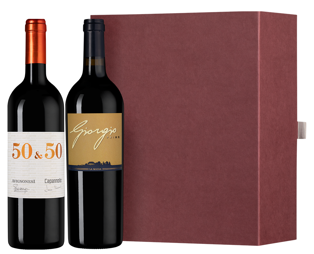 Вино в подарочном наборе "Культовая Тоскана: La Massa и Capannelle", (156895), Италия, Тоскана, красное, 0.75 л, Культовая Тоскана: La Massa и Capannelle, цена 72490 рублей