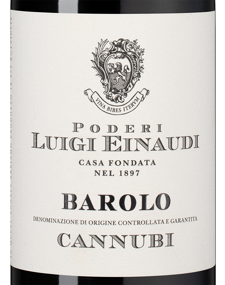Вино Barolo Cannubi, Poderi Luigi Einaudi, 2021, (157181), Италия, Пьемонт, красное, сухое, 0.75 л, Бароло Каннуби, цена 29990 рублей