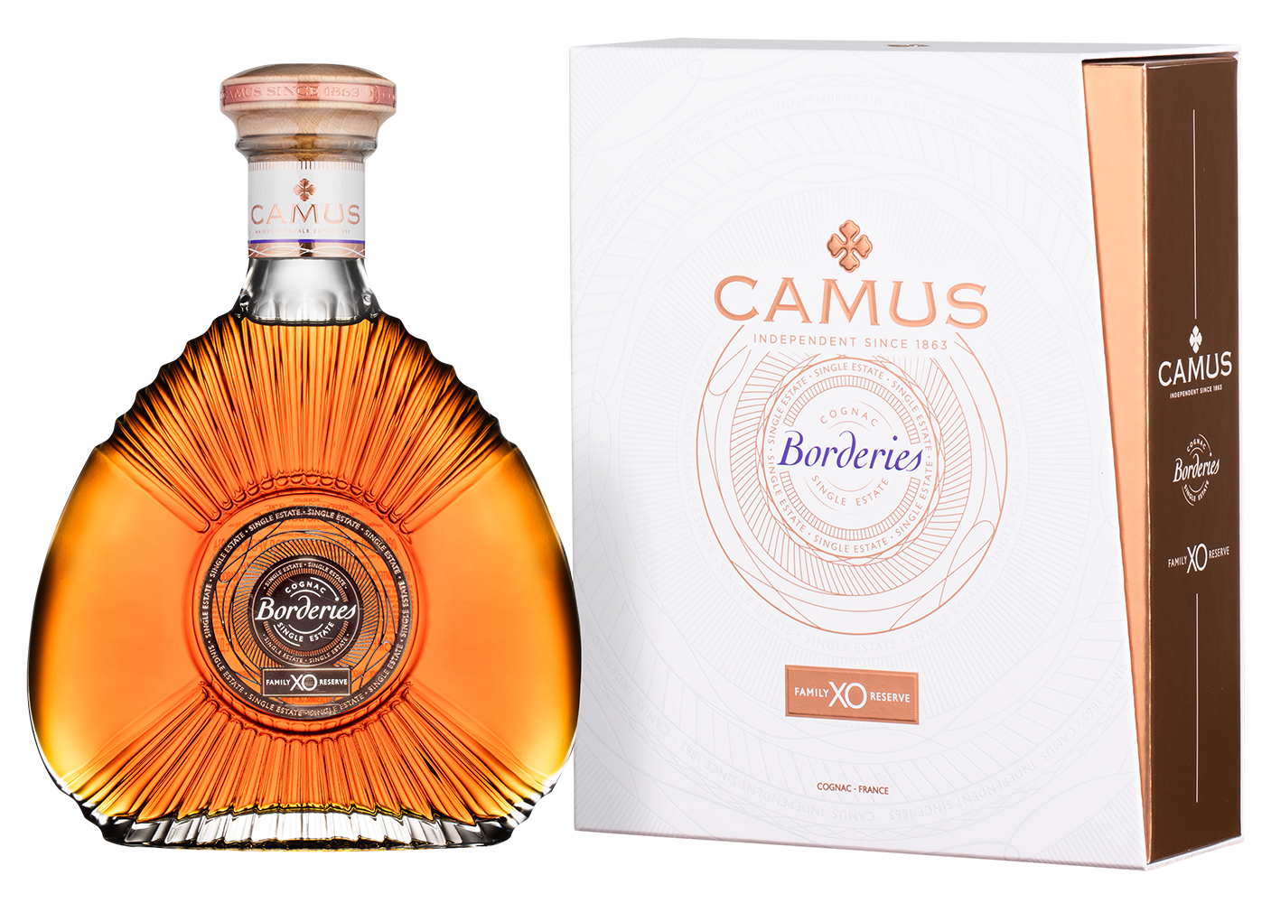 Коньяк Camus XO Borderies в подарочной упаковке, (158449), Франция, Коньяк, 0.7 л, Камю ХО Бордери, цена 31868 рублей