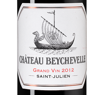 Вино Chateau Beychevelle (Saint-Julien), 2012, (148188), Франция, Бордо, красное, сухое, 0.75 л, Шато Бешвель, цена 39990 рублей