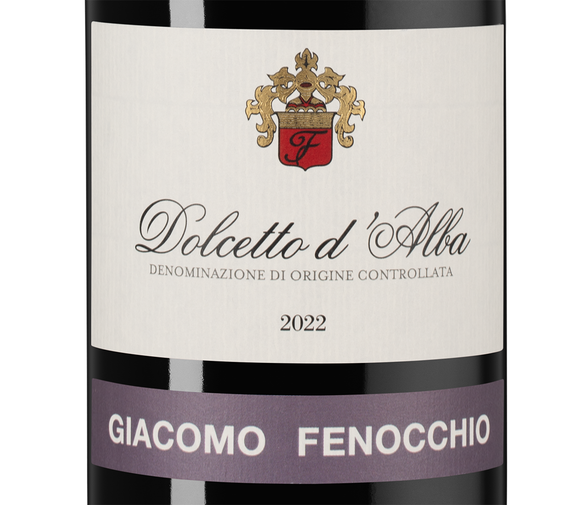Вино Dolcetto d`Alba, Giacomo Fenocchio, 2022, (143964), Италия, Пьемонт, красное, сухое, 0.75 л, Дольчетто д`Альба, цена 4690 рублей