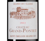 Сухое вино каберне совиньон Chateau Grand-Pontet