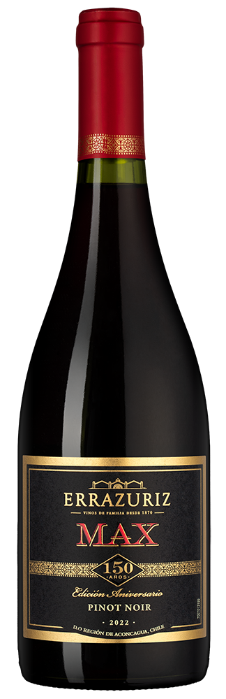 Вино Max Reserva Pinot Noir, Errazuriz, 2022, (152159), Чили, Аконкагуа, красное, сухое, 0.75 л, Макс Ресерва Пино Нуар, цена 3790 рублей