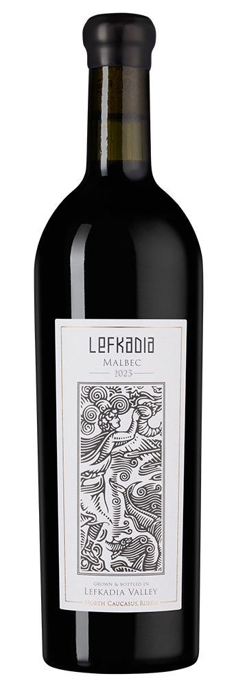 Вино Лефкадия Мальбек, 2023, (152316), Россия, Кубань, красное, сухое, 0.75 л, Лефкадия Мальбек, цена 1990 рублей