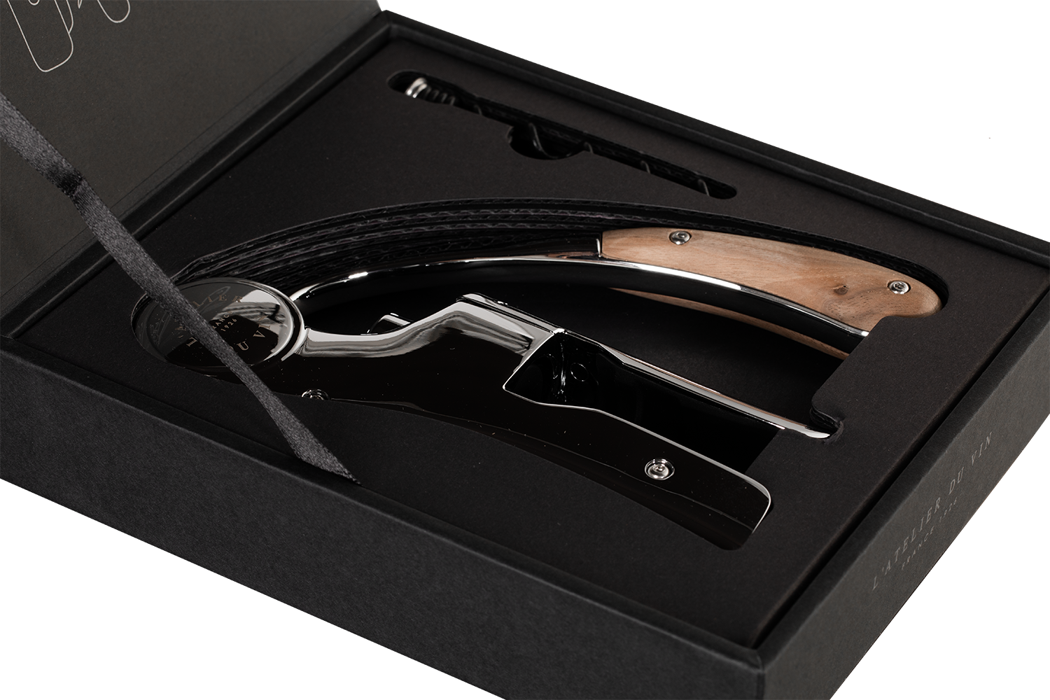 Рычажный штопор Oeno Motion, (157665), Франция, нерж.сталь/дерево, Рычажный штопор Oeno Motion, цена 24990 рублей