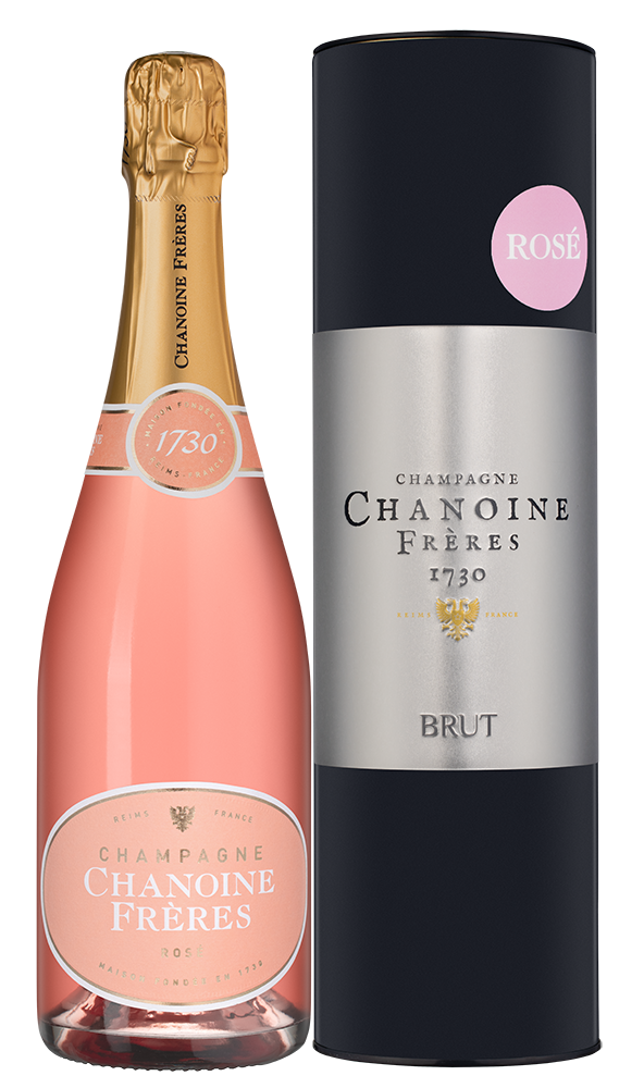 Шампанское Rose Brut, Chanoine Freres, (158558), Франция, Шампань, розовое, брют, 0.75 л, Розе Брют, цена 8043 рублей