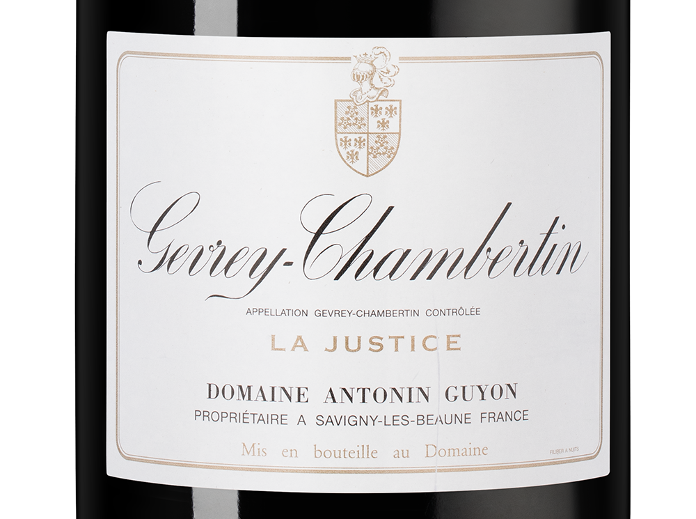 Вино Gevrey-Chambertin La Justice, Domaine Antonin Guyon, 2022, 1.5л, (121210), Франция, Бургундия, красное, сухое, 1.5 л, Жевре-Шамбертен Ля Жюстис, цена 54990 рублей