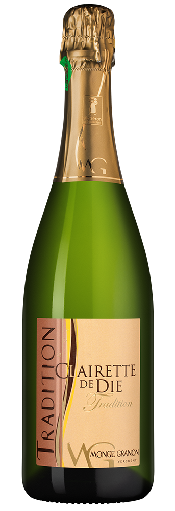 Игристое вино Monge Granon Clairette de Die, (156426), Франция, Долина Роны, белое, полусладкое, 0.75 л, Клерет де Ди Традисьон, цена 2990 рублей