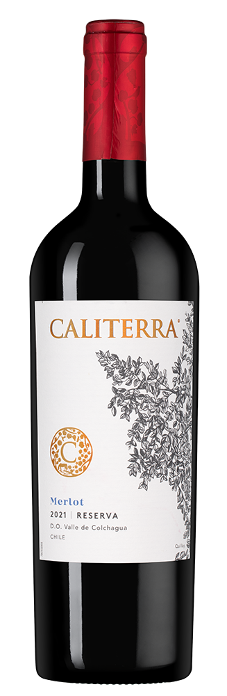 Вино Merlot Reserva, Caliterra, 2021, (139068), Чили, Центральная Долина, красное, сухое, 0.75 л, Мерло Ресерва, цена 2190 рублей