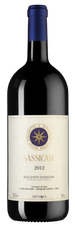 Вино Sassicaia, (122951), красное сухое, 2012 г., 1.5 л, Сассикайя цена 344990 рублей