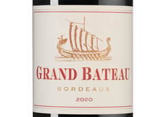 Сухое вино каберне совиньон Grand Bateau Rouge