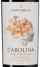 Вино Carolina Reserva Carmenere, (143973), красное сухое, 2021, 0.75 л, Каролина Ресерва Карменер цена 1490 рублей