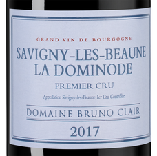 Вино Savigny-les-Beaune Premier Cru La Dominode, (139221), красное сухое, 2017 г., 0.75 л, Савиньи-ле-Бон Премье Крю Ля Доминод цена 19990 рублей