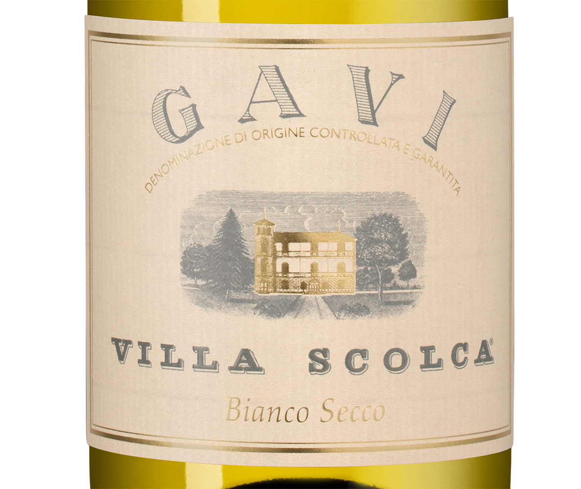 Вино Gavi Villa Scolca, La Scolca, 2023, (148005), Италия, Пьемонт, белое, сухое, 0.75 л, Гави Вилла Сколька, цена 4990 рублей