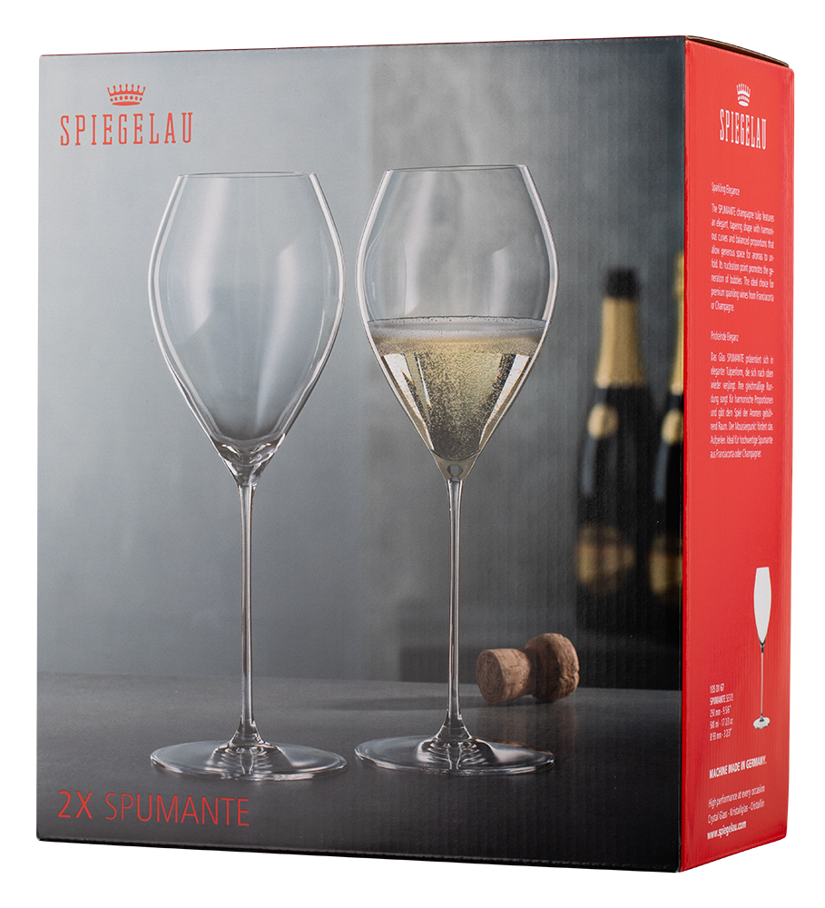 Набор из 2-х бокалов Spiegelau Spumante для игристого вина, 0.5л, (146436), Германия, хрустальное стекло, 0.5 л, Шпигелау Спуманте (набор по 2), цена 6580 рублей