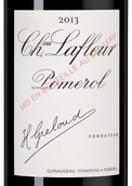 Вино с малиновым вкусом Chateau Lafleur
