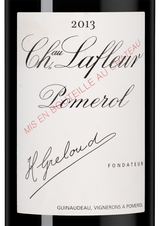 Вино Chateau Lafleur, (93915), красное сухое, 2013 г., 0.75 л, Шато Лафлер цена 134990 рублей