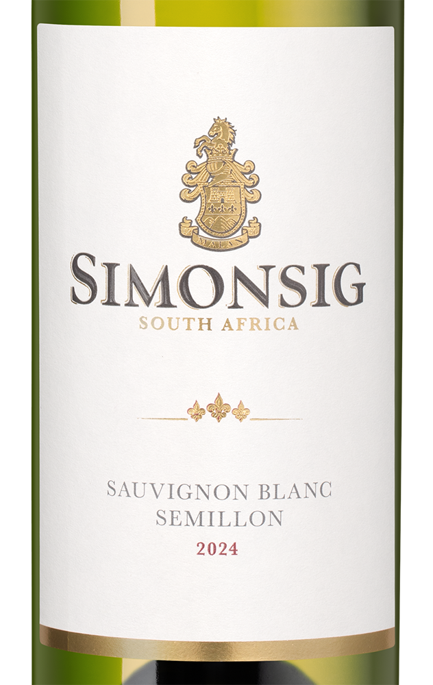 Вино Sauvignon Blanc / Semillon, Simonsig, 2024, (153910), Южная Африка, Стелленбош, белое, сухое, 0.75 л, Совиньон Блан / Семильон, цена 1990 рублей