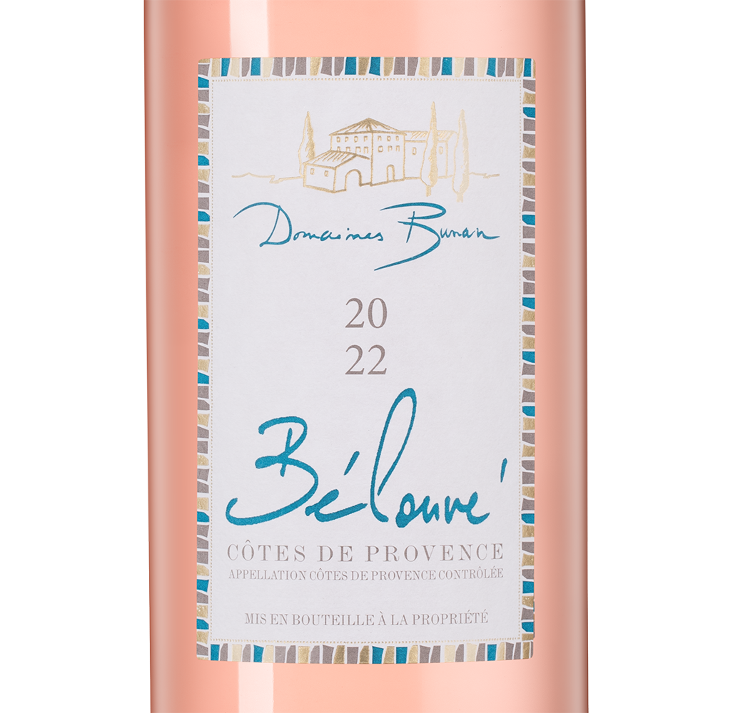 Вино Belouve Rose, Domaines Bunan, 2022, (144731), Франция, Прованс, розовое, сухое, 0.75 л, Белуве Розе, цена 4990 рублей