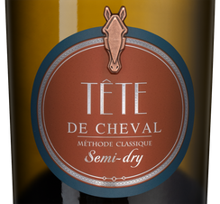 Игристое вино Tete de Cheval Semi-dry, (145893), белое полусухое, 2020 г., 0.75 л, Тет де Шеваль цена 1090 рублей