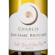 Вино Chablis Vieilles Vignes, (149243), белое сухое, 2023, 0.75 л, Шабли Вьей Винь цена 6990 рублей