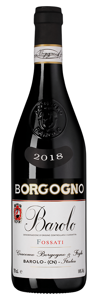 Вино Barolo Fossati, Borgogno, 2018, (143884), Италия, Пьемонт, красное, сухое, 0.75 л, Бароло Фоссати, цена 27490 рублей