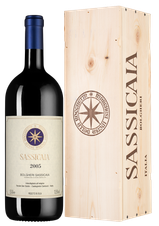 Вино Sassicaia, (129738), красное сухое, 2005 г., 1.5 л, Сассикайя цена 349990 рублей