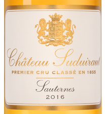 Вино Chateau Suduiraut, (108688), белое сладкое, 2016 г., 0.75 л, Шато Сюдюиро цена 15690 рублей