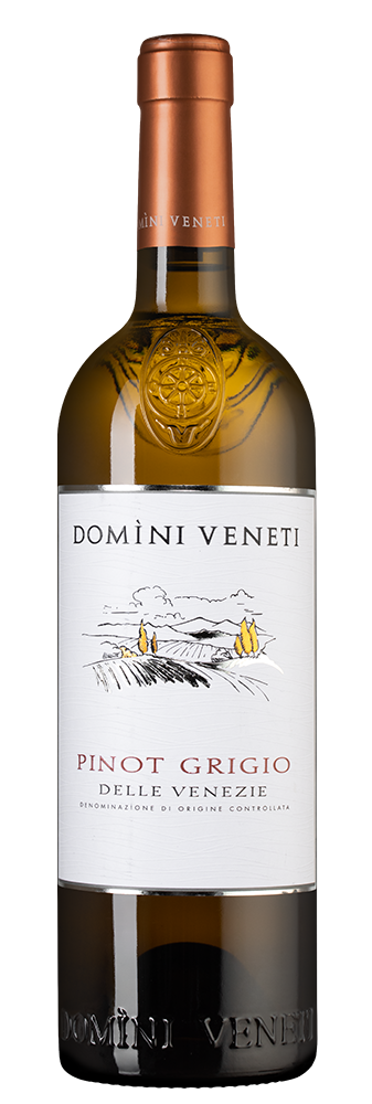 Вино Pinot Grigio, Domini Veneti, 2024, (151161), Италия, Венето, белое, полусухое, 0.75 л, Пино Гриджо, цена 2690 рублей