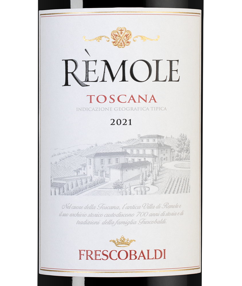 Вино Remole Rosso, Frescobaldi, 2021, (139883), Италия, Тоскана, красное, полусухое, 0.75 л, Ремоле Россо, цена 1590 рублей