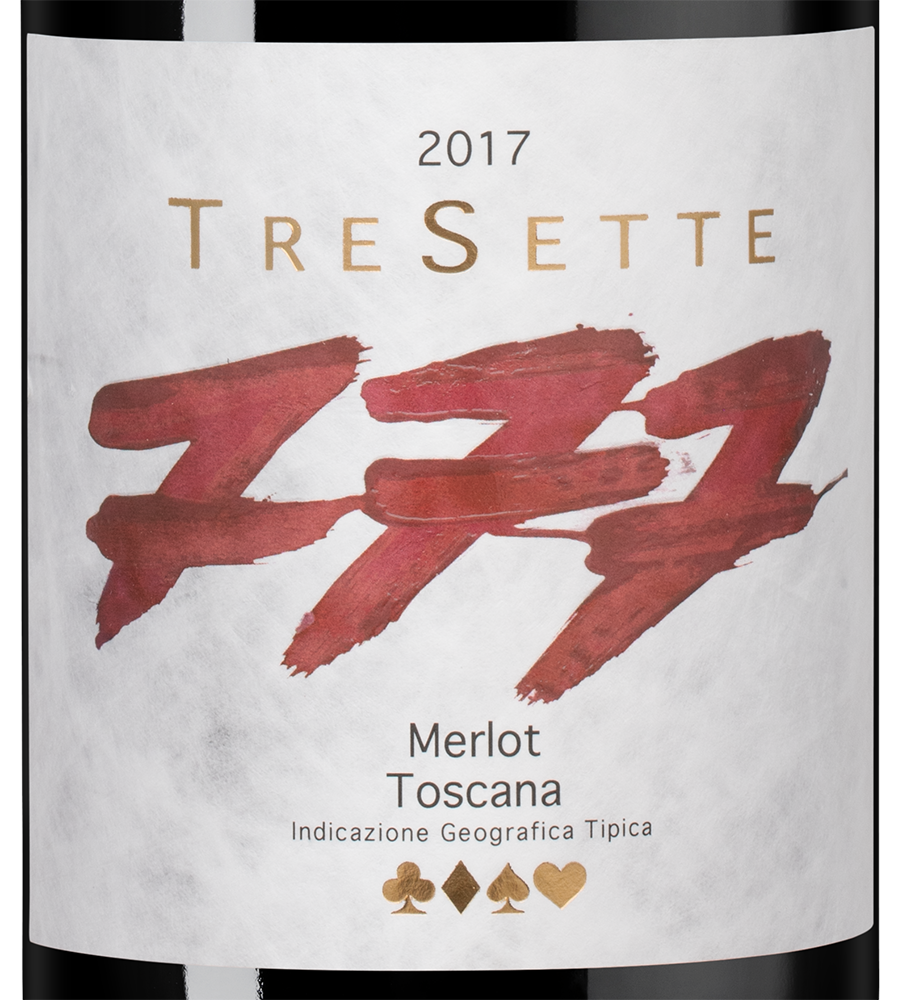 Вино TreSette, Riecine, 2017, (124399), Италия, Тоскана, красное, сухое, 0.75 л, ТреСетте, цена 22490 рублей