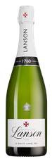 Шампанское Lanson White Label Dry-Sec, (132046), белое полусухое, 0.75 л, Уайт Лейбл Драй-Сек цена 11990 рублей