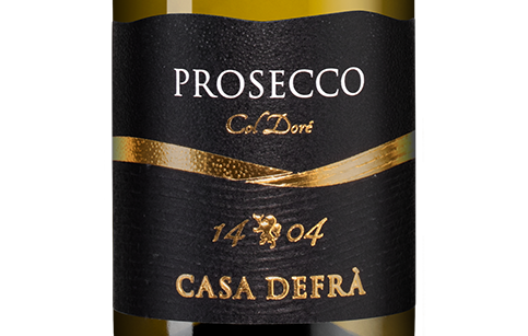 Игристое вино Prosecco, Casa Defra, 0.2л, (154873), Италия, Венето, белое, сухое, 0.2 л, Просекко, цена 890 рублей
