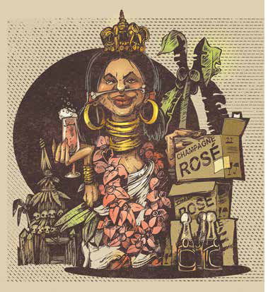 Розе Королевы Таити